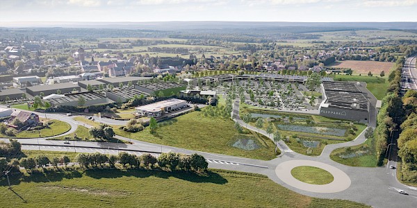 F’lip Park: a new-generation BREEAM Excellent-certified retail park in Philippeville